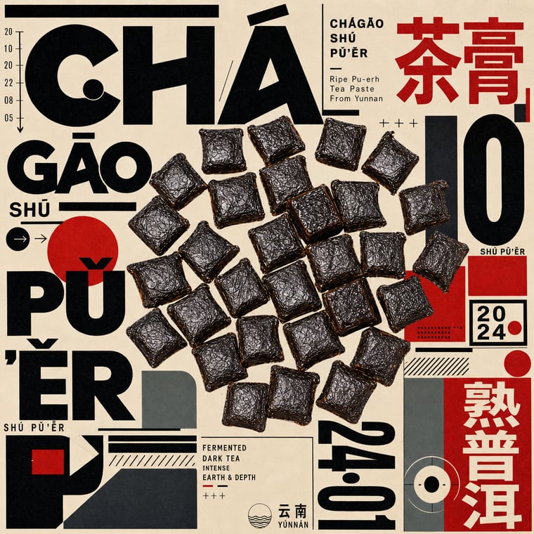 The design — Ripe Pu-erh Paste