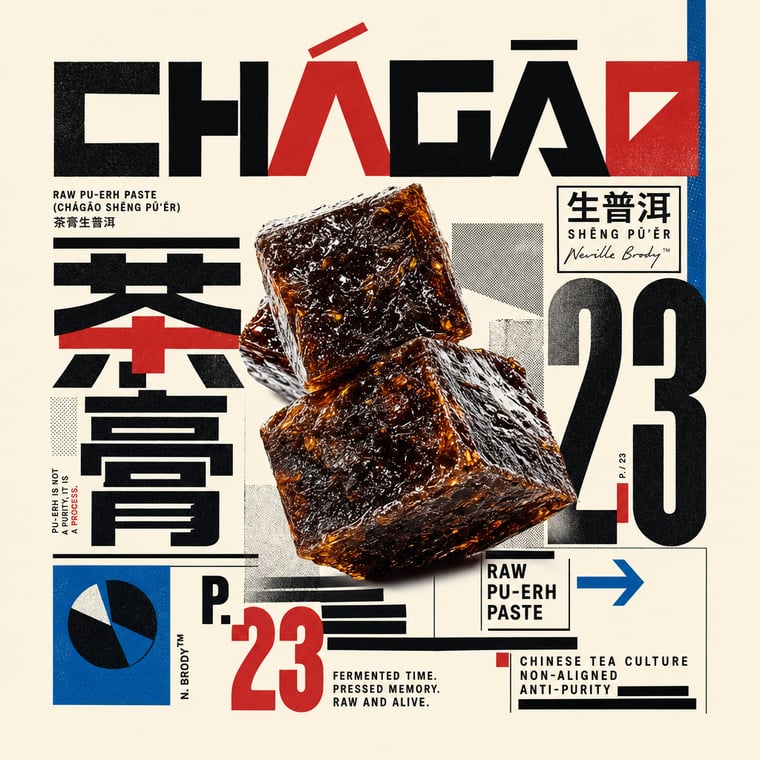 Tea paste (chagao)
