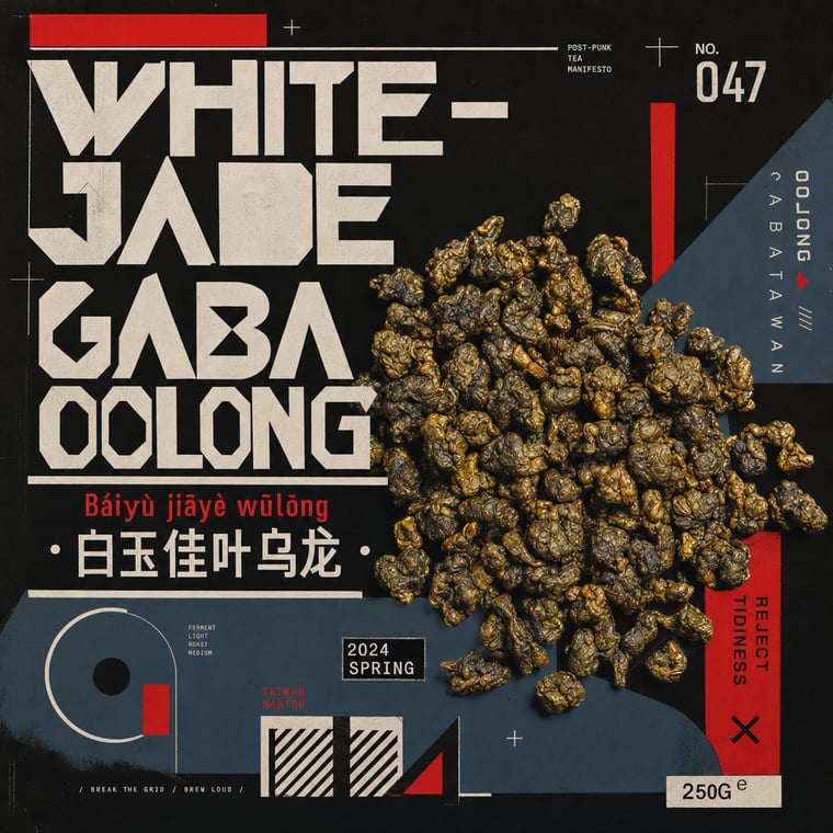 The design — White Jade GABA Oolong