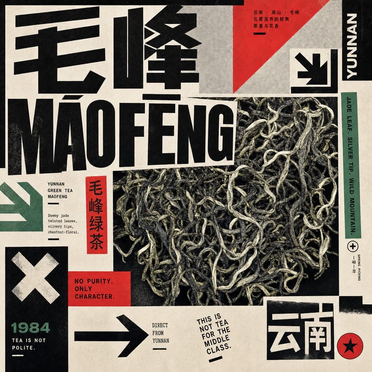 The design — Yunnan Mao Feng Green Tea